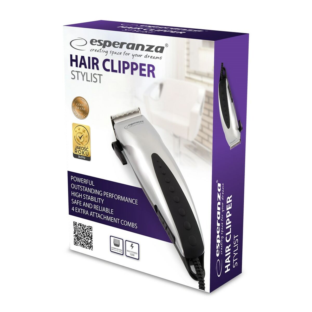 Hårtrimmer Esperanza EBC003 - 2