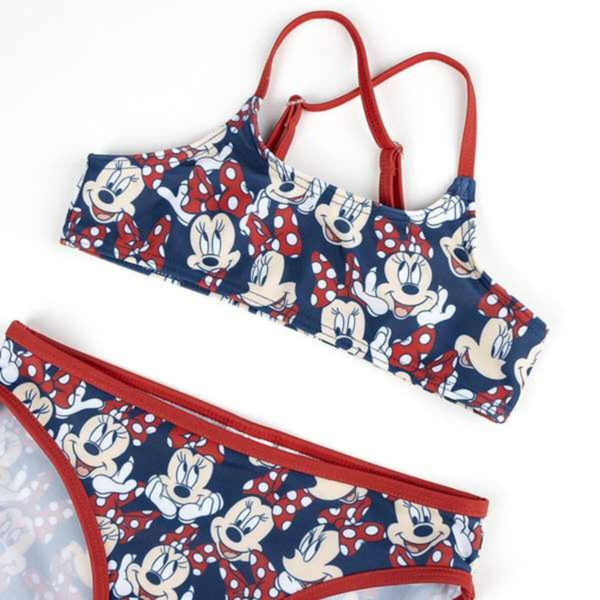 Bikinitrosa För Flickor Minnie Mouse Röd - 3