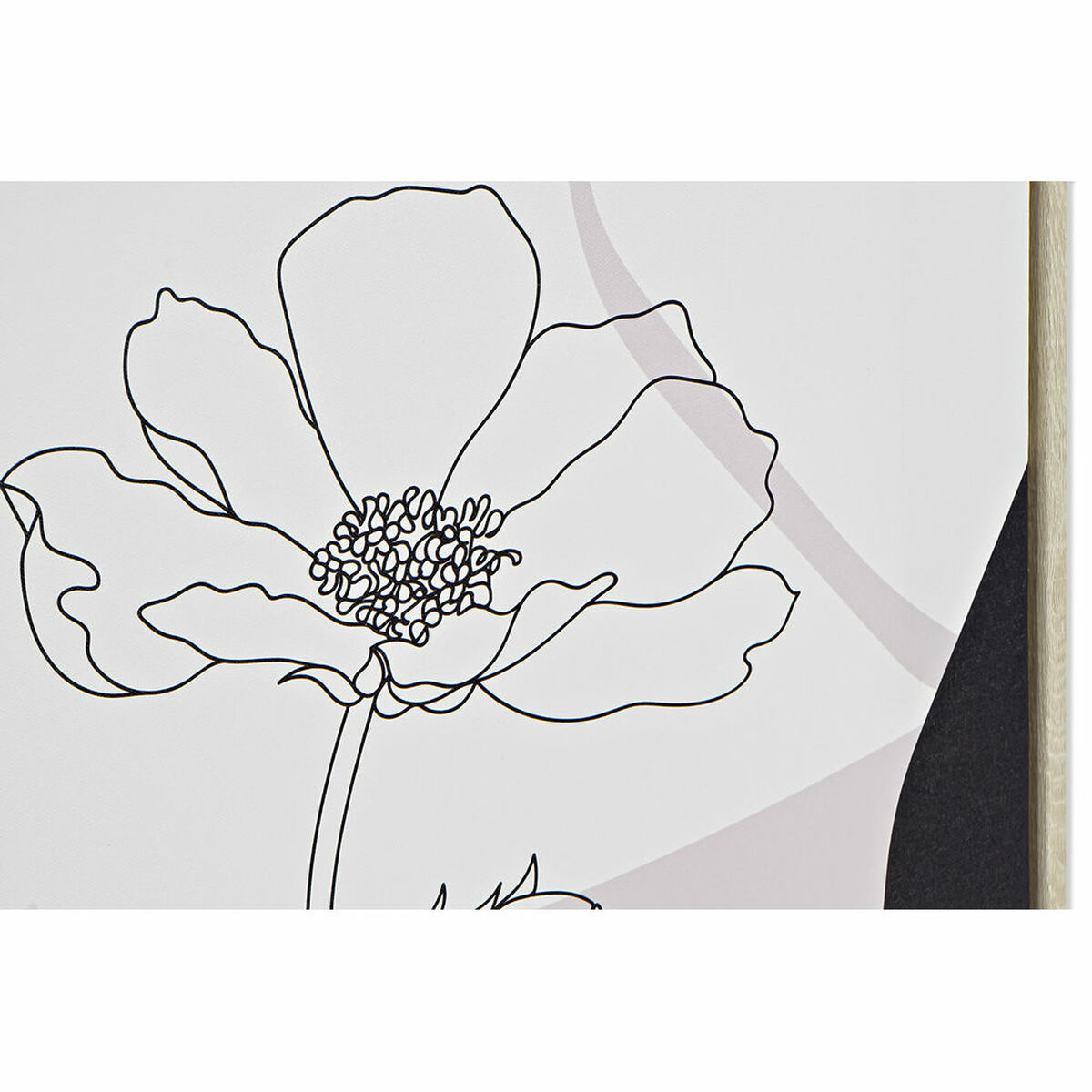 Kanvas DKD Home Decor polystyren Kanvas 40 x 2,5 x 50 cm (4 Delar) - 3