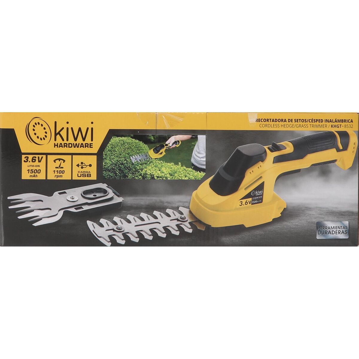 Häcktrimmer Kiwi 7,2 V - 2