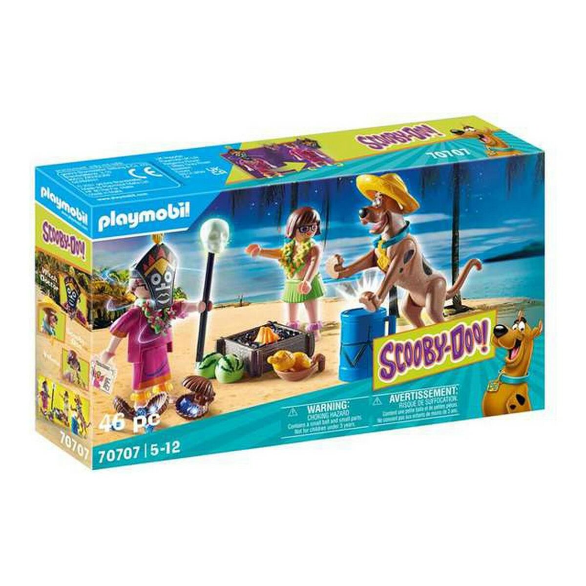 Playset Scooby Doo Aventure with Witch Doctor Playmobil 70707 (46 pcs) - 2