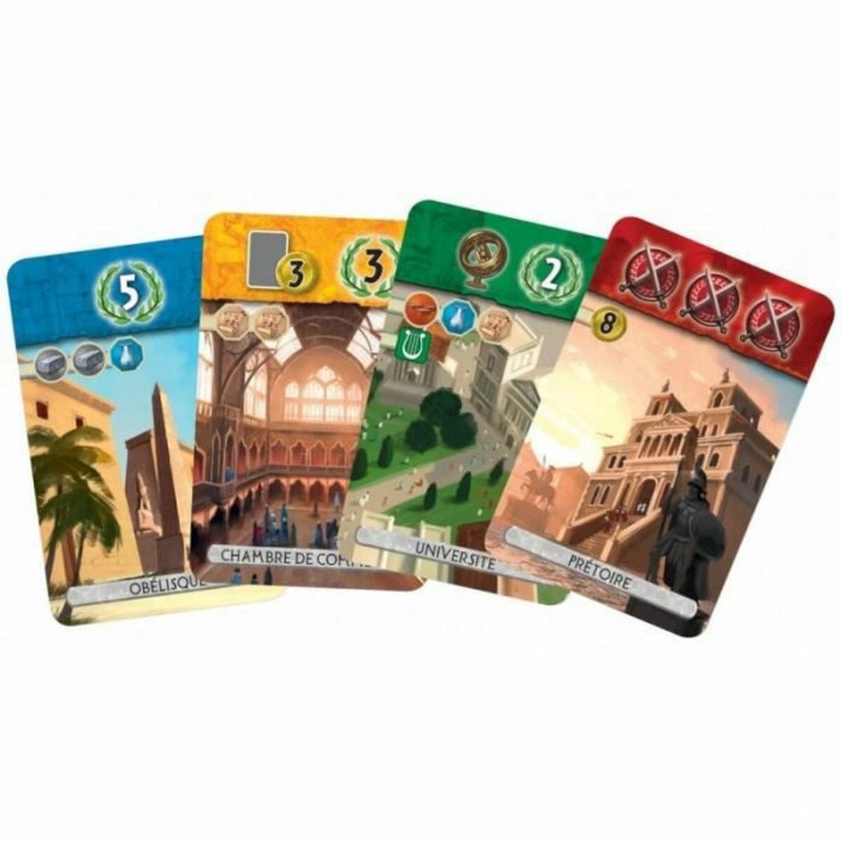 Sällskapsspel Asmodee 7Wonders Duel (FR) - 8