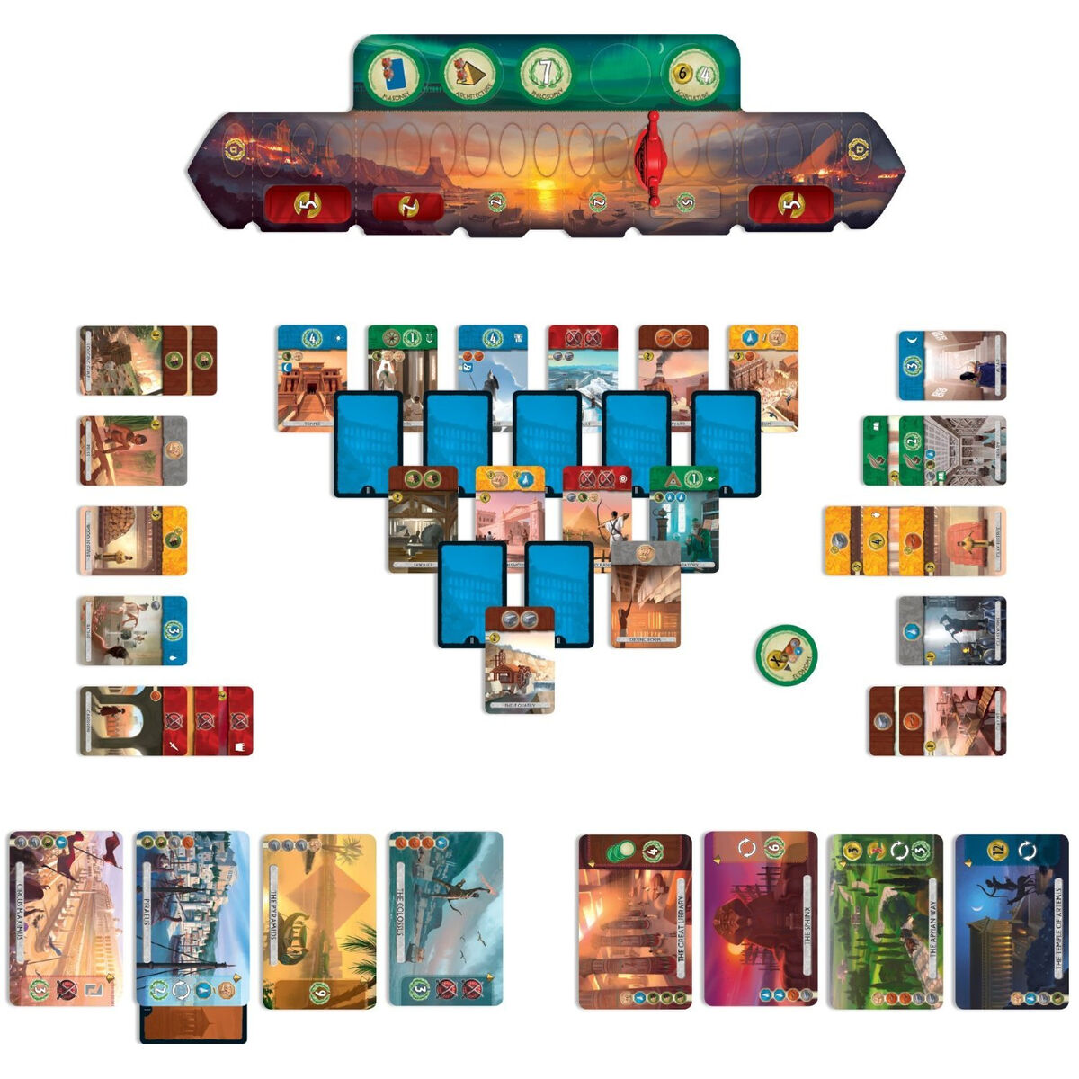 Sällskapsspel Asmodee 7Wonders Duel (FR) - 7