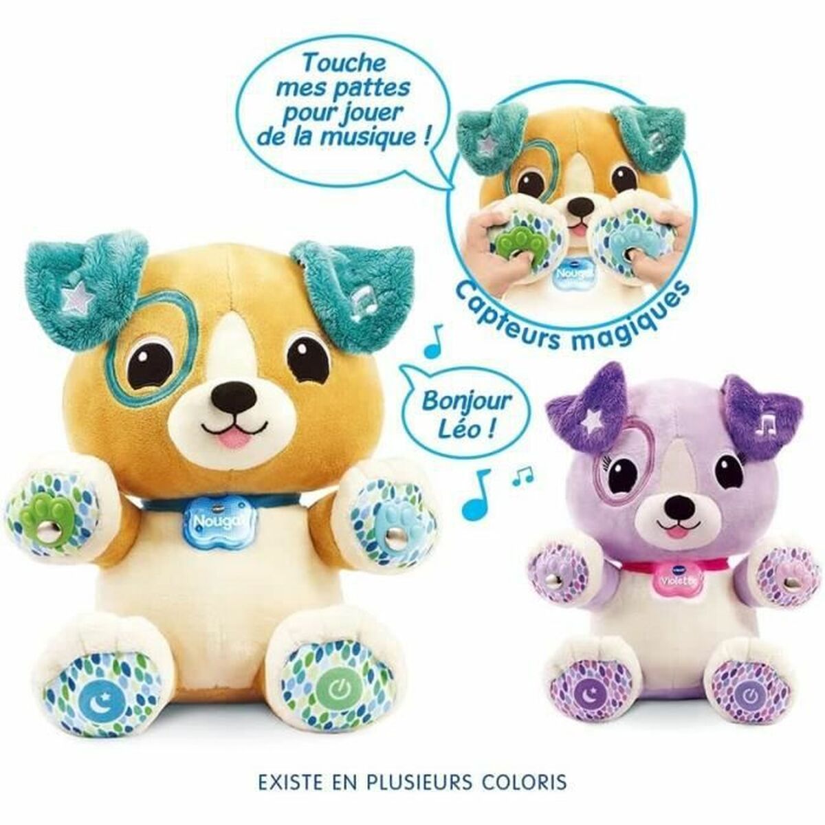 Mjukisleksak Vtech Nougat, My Magic Paws Friend 1-5 år Musik - 9