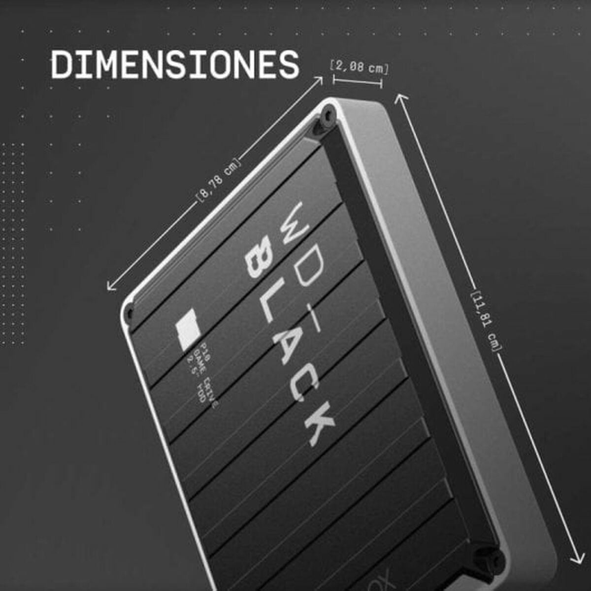 Extern Hårddisk Western Digital 6 TB Svart - 3