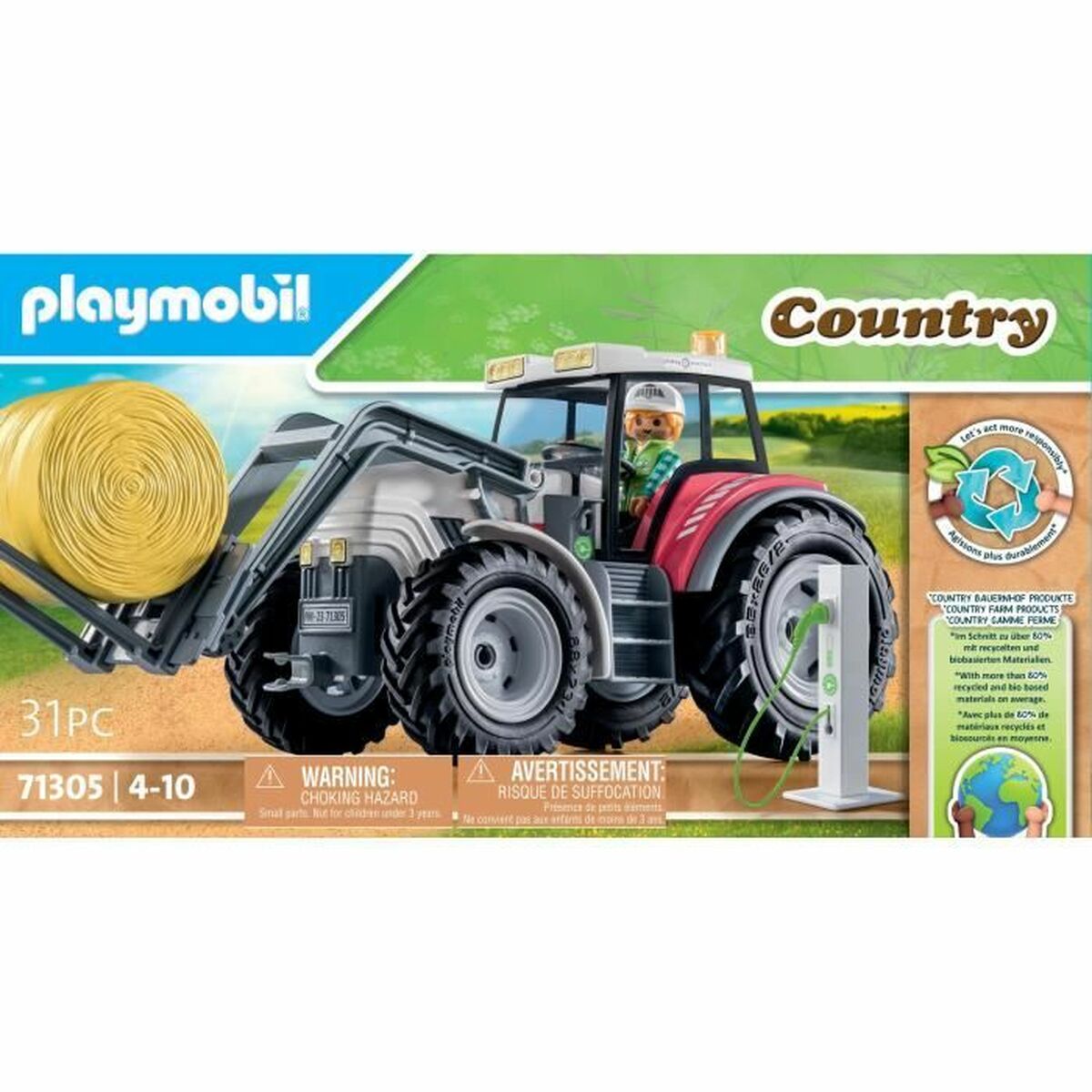 Leksakspaket Playmobil Country Tractor - 6