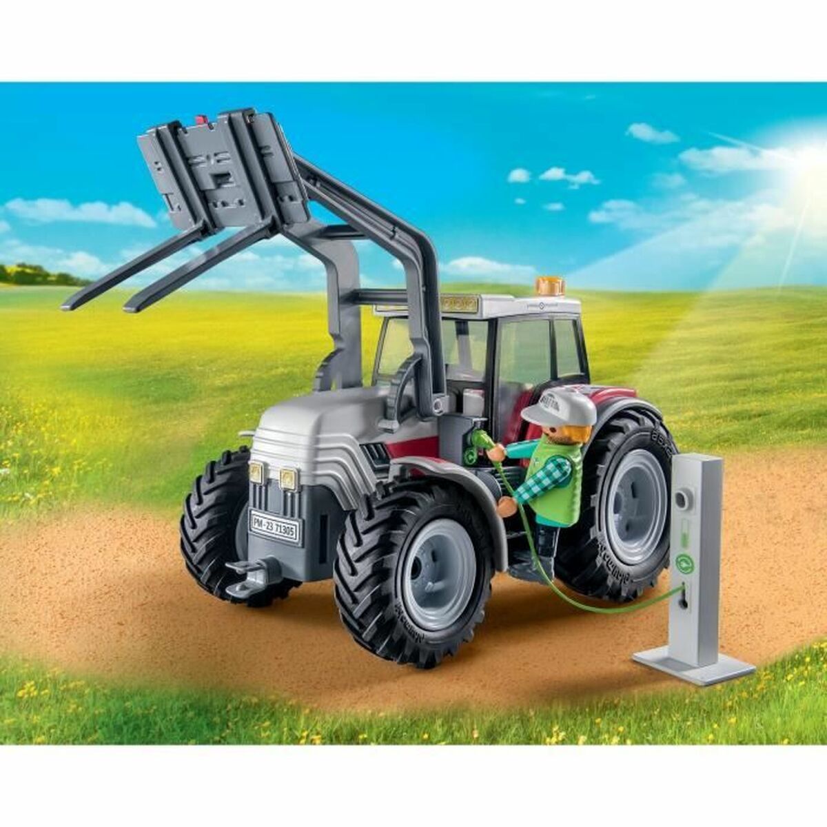 Leksakspaket Playmobil Country Tractor - 4