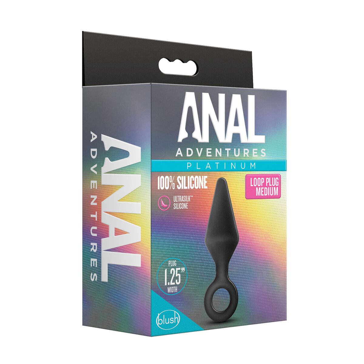 Analplugg Blush Adventures Svart (11,4 cm) (6,9 cm) - 7