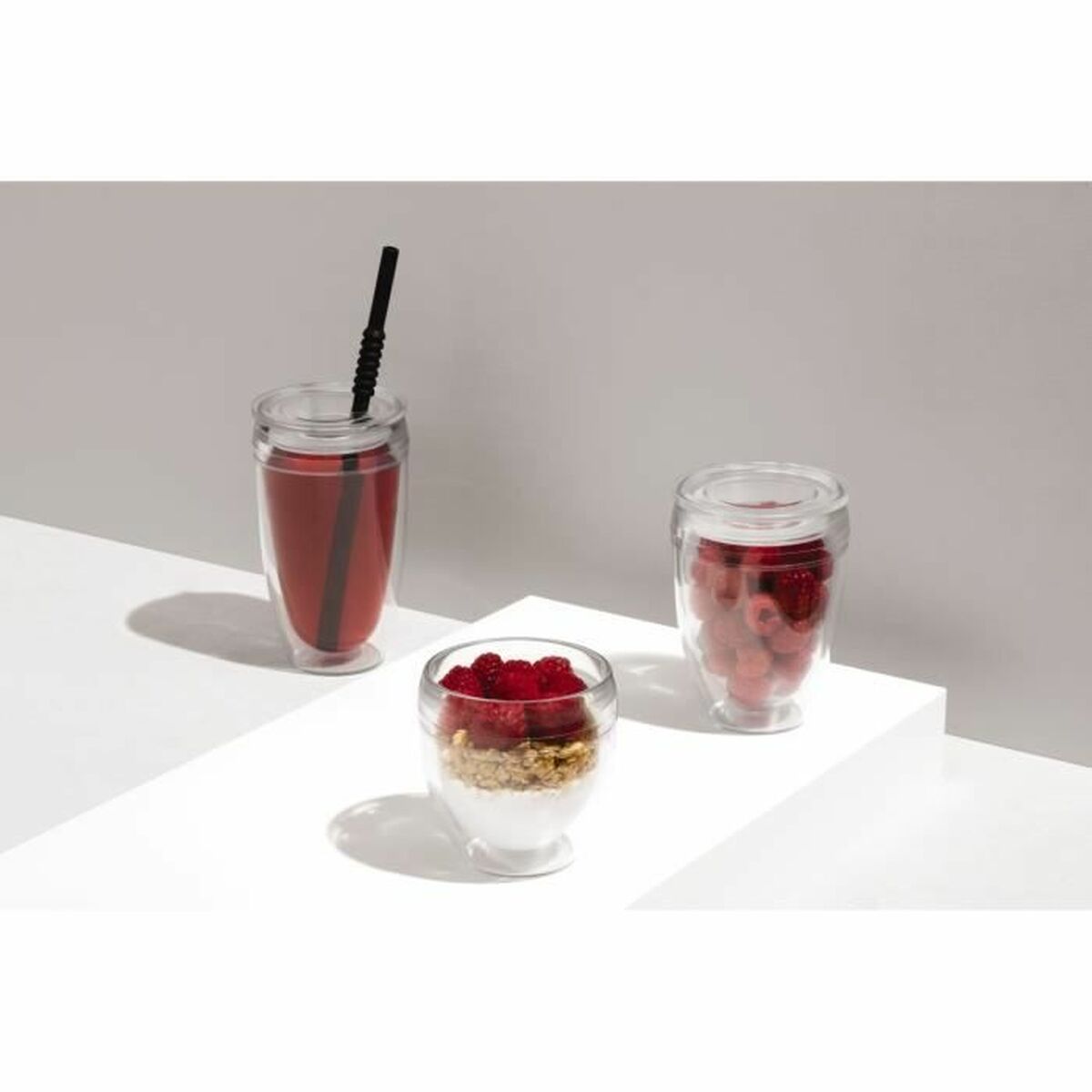 Glasset Bodum Transparent Plast 350 ml (2 antal) - 3