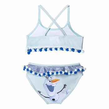 Bikinitrosa För Flickor Frozen Ljusblå