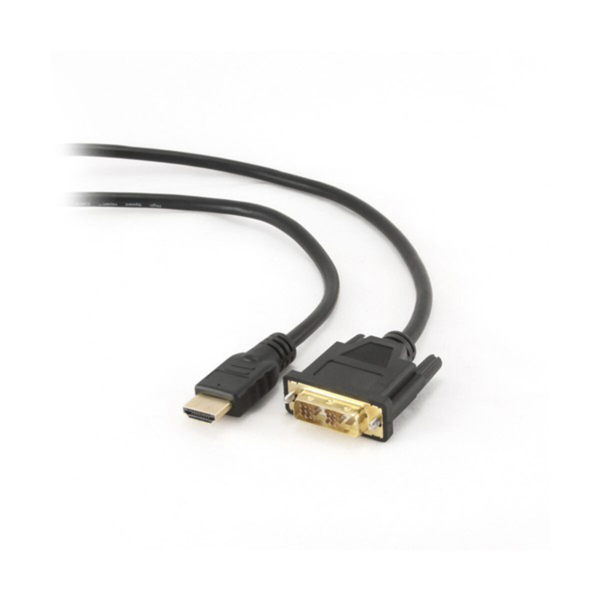 Kabel HDMI till DVI GEMBIRD CC-HDMI-DVI-6 1,8 m Svart - 2
