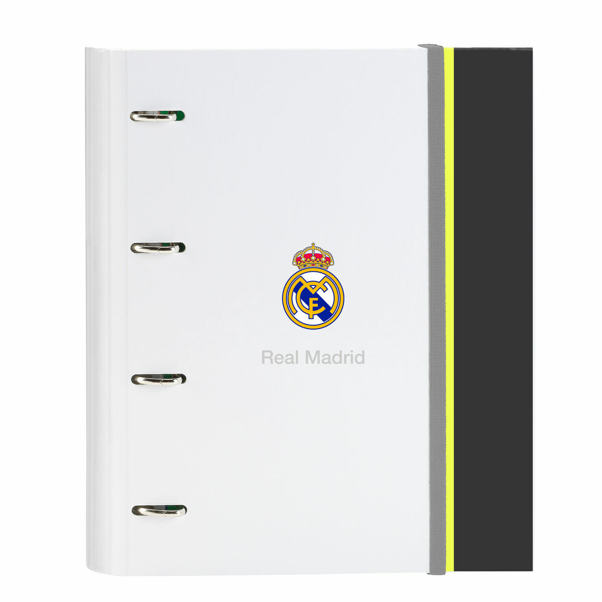Ringpärm Real Madrid C.F. Vit 27 x 32 x 3.5 cm
