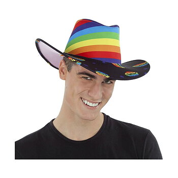 Hatt My Other Me Kiss Regnbåge One size