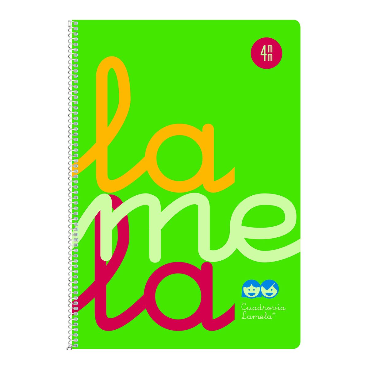 Anteckningsbok Lamela Multicolour Vit Quarto 80 Blad - 5