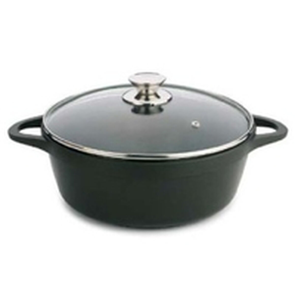 Kastrull med lock Valira BLACK IND 28CM Svart - 2