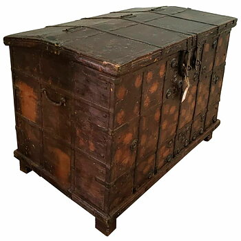 Koffert Alexandra House Living Brun Mangoträ 60 x 80 x 108 cm