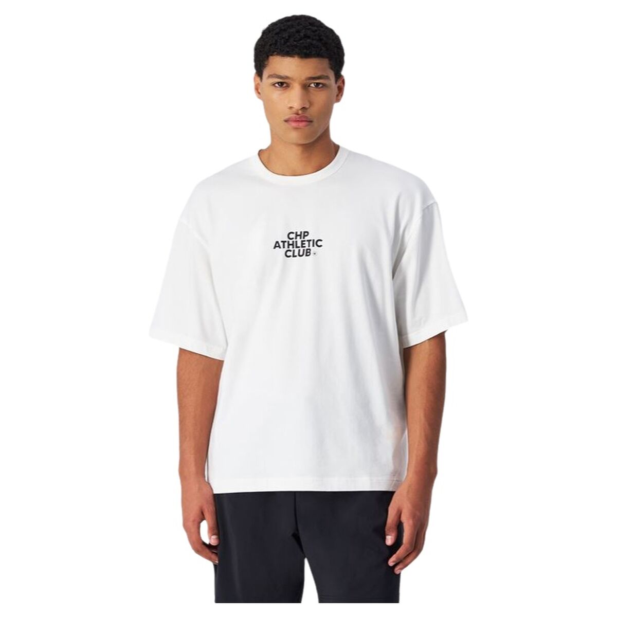 T-shirt med kortärm Herr Champion SS Vit