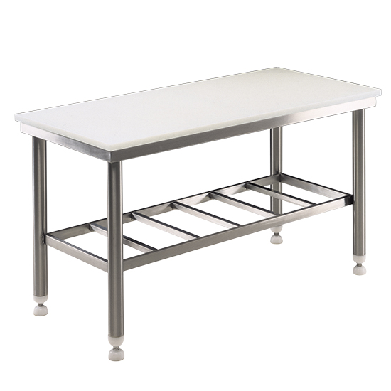 Arbetsbord med polyeten topp, 1500x700, tjocklek 25 mm