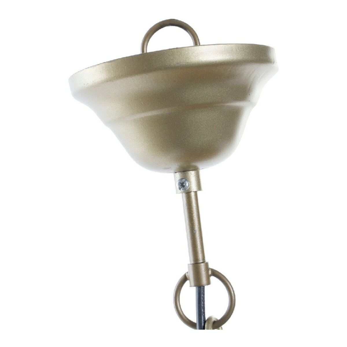 Taklampa DKD Home Decor Brun Multicolour Gyllene Metall vide 50 W 220 V 74 x 74 x 47 cm - 6