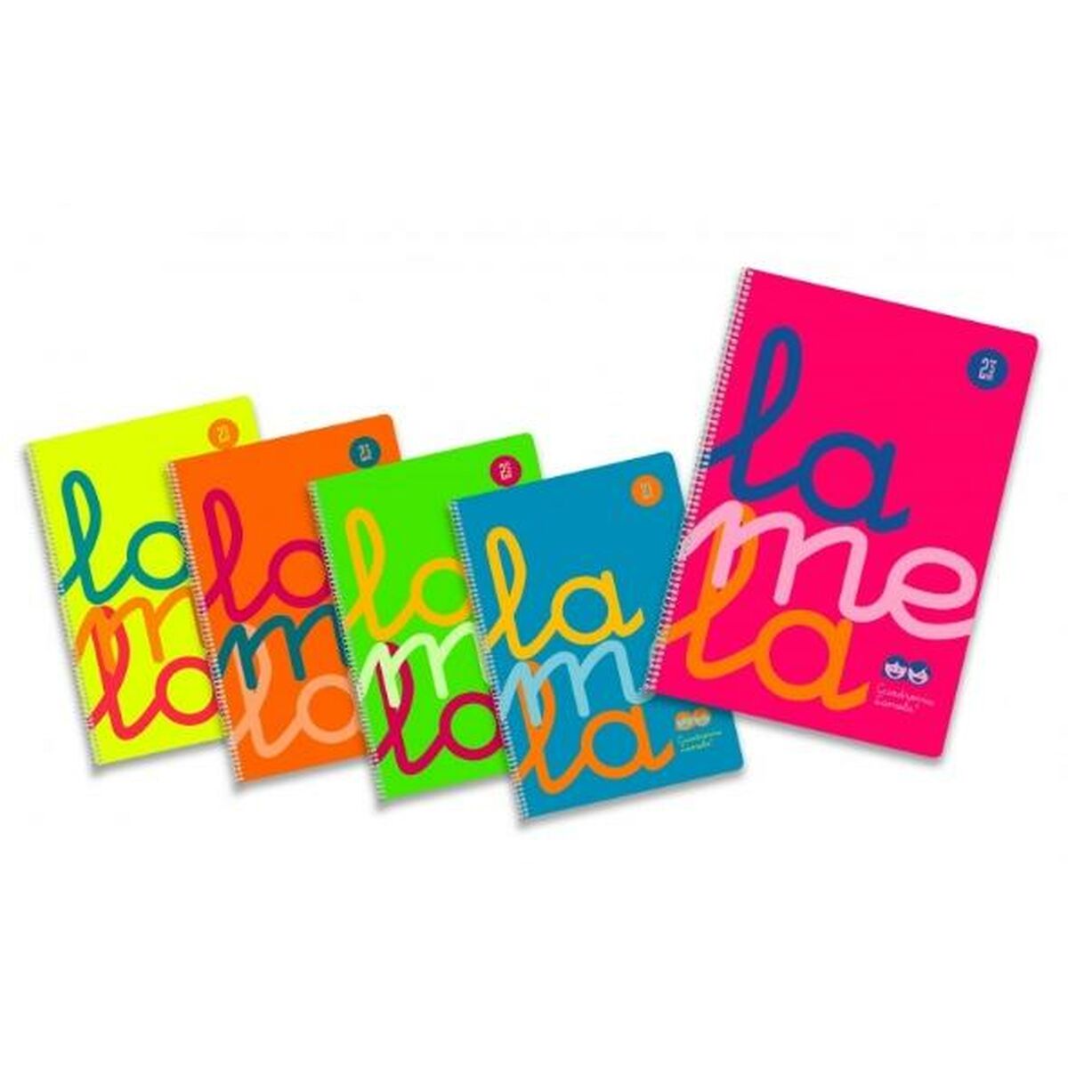 Anteckningsbok Lamela Multicolour A4 5 antal