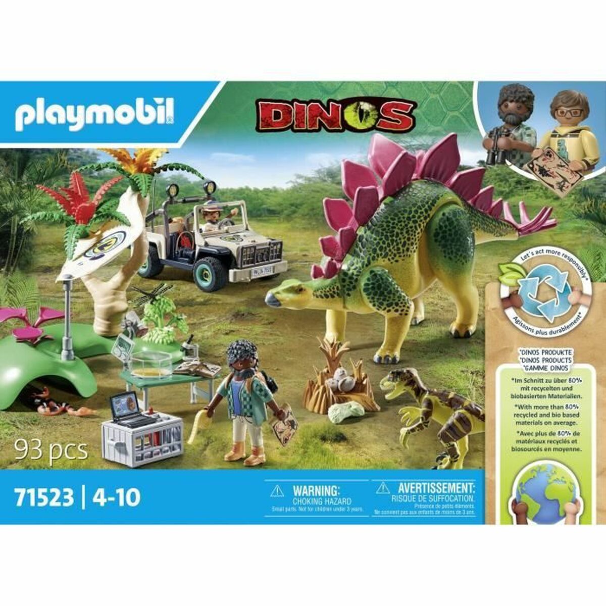 Playset Playmobil Dinos 71523 - 4