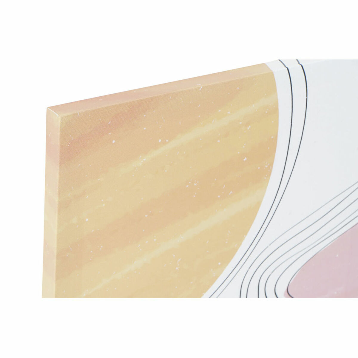 Kanvas DKD Home Decor Kanvas Trä MDF 30 x 1,8 x 40 cm (3 Delar) - 2