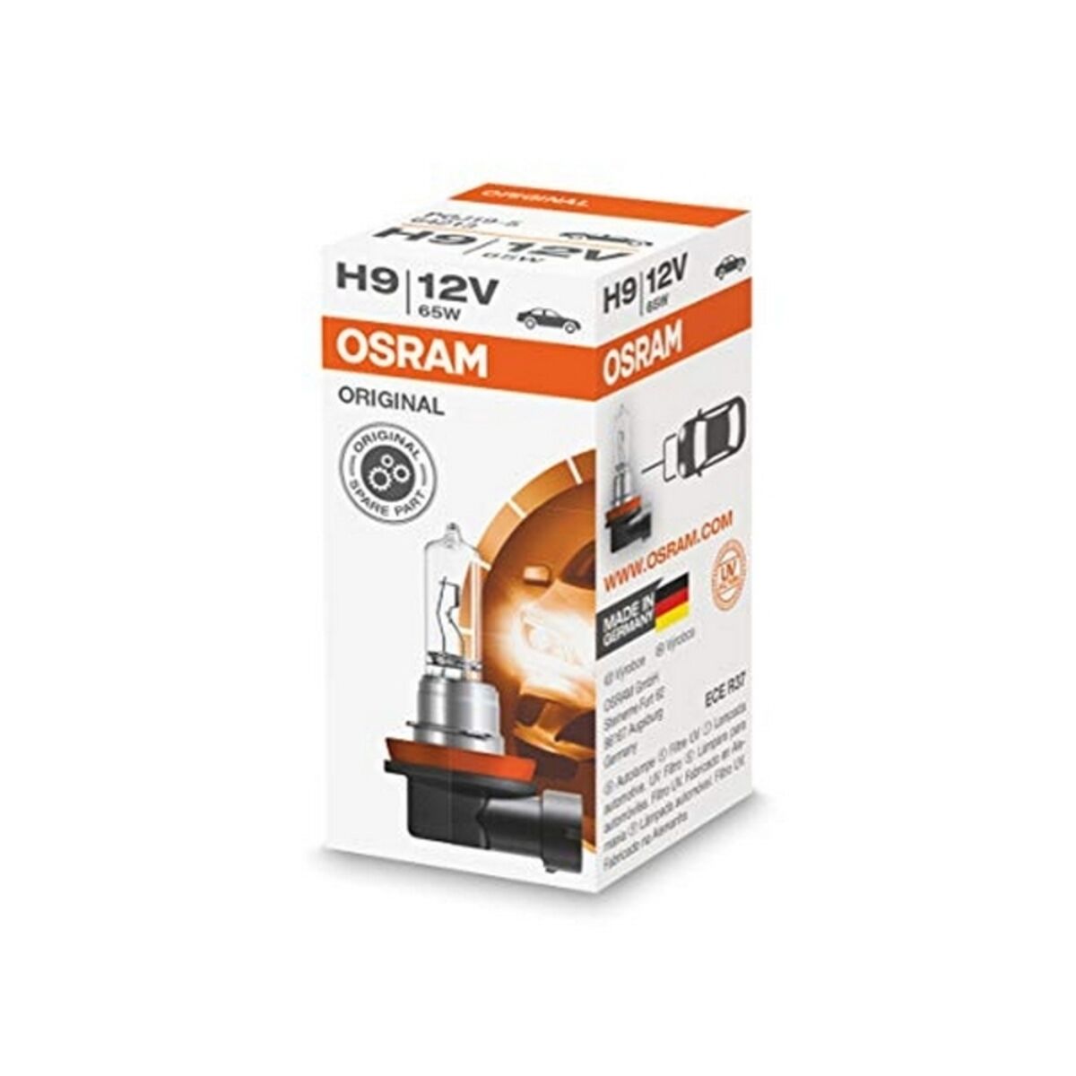 Glödlampa för bil Osram O9 H9 12V 65W - 12