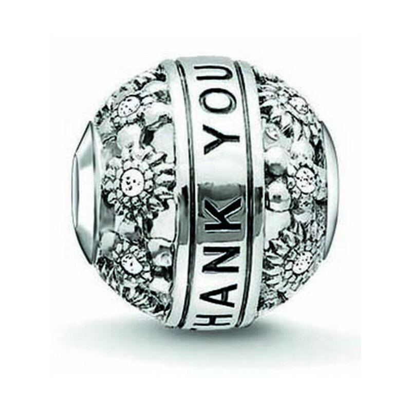 Dampärlor Thomas Sabo K0213-643-14 Silvrig 1 cm - 3
