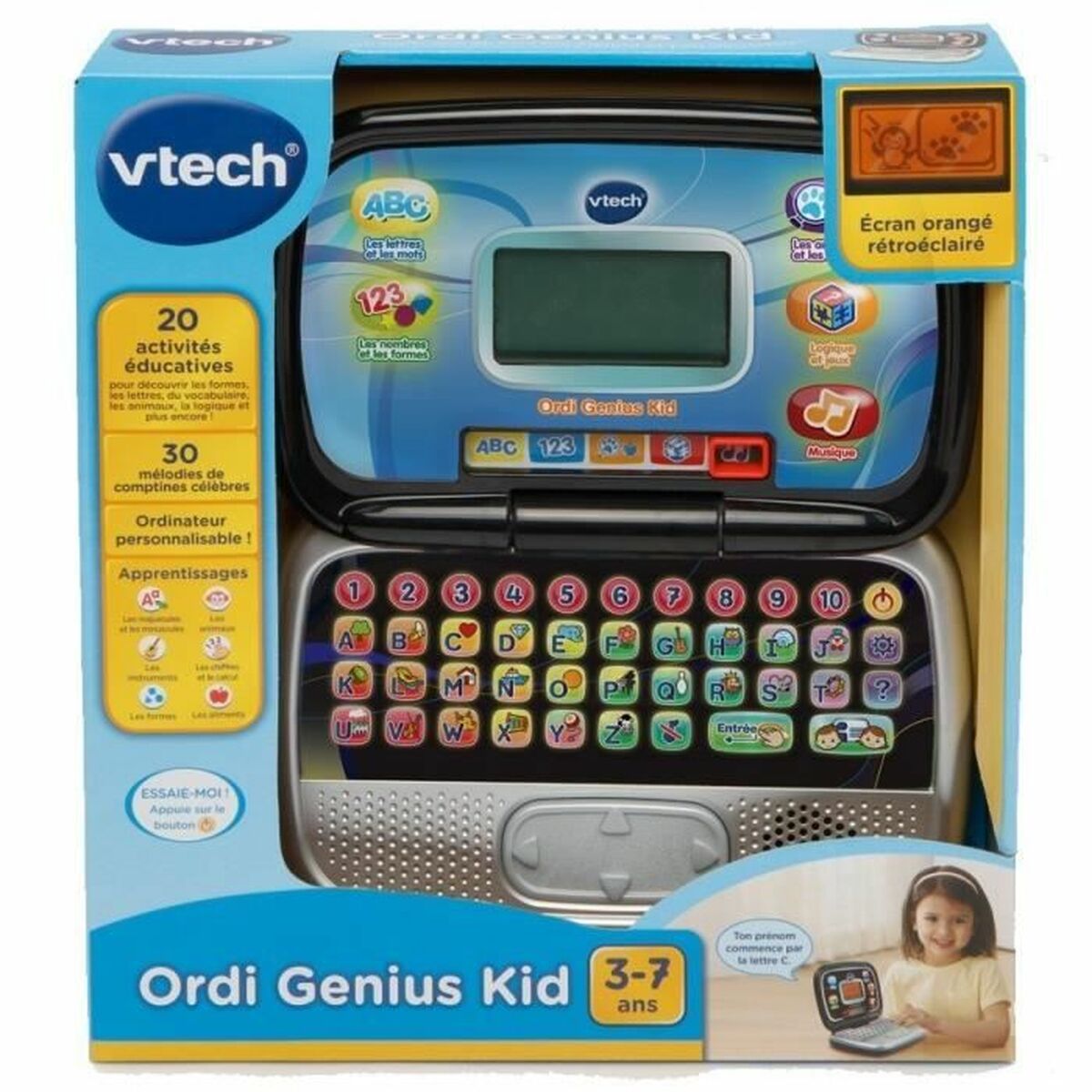 Leksaksdator Vtech 80-196305 Franska - 4