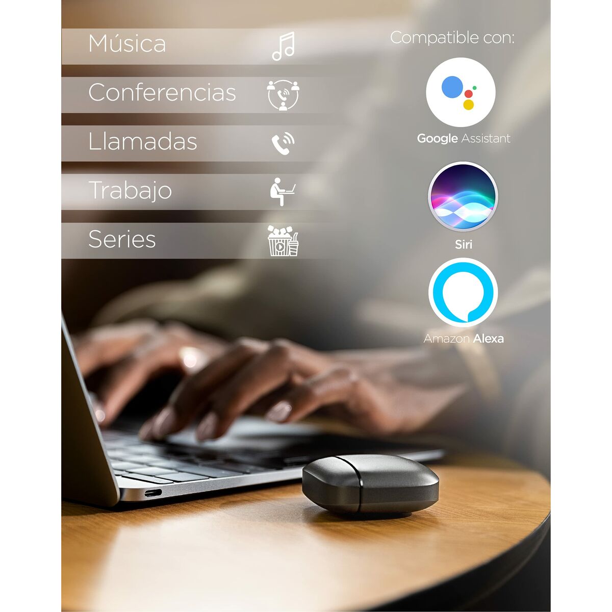 Bluetooth Hörlurar KSIX Spark - 6