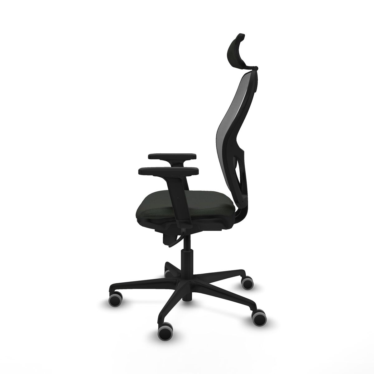 Kontorsstol med nackstöd Piqueras y Crespo 2D036G2 Svart - 3