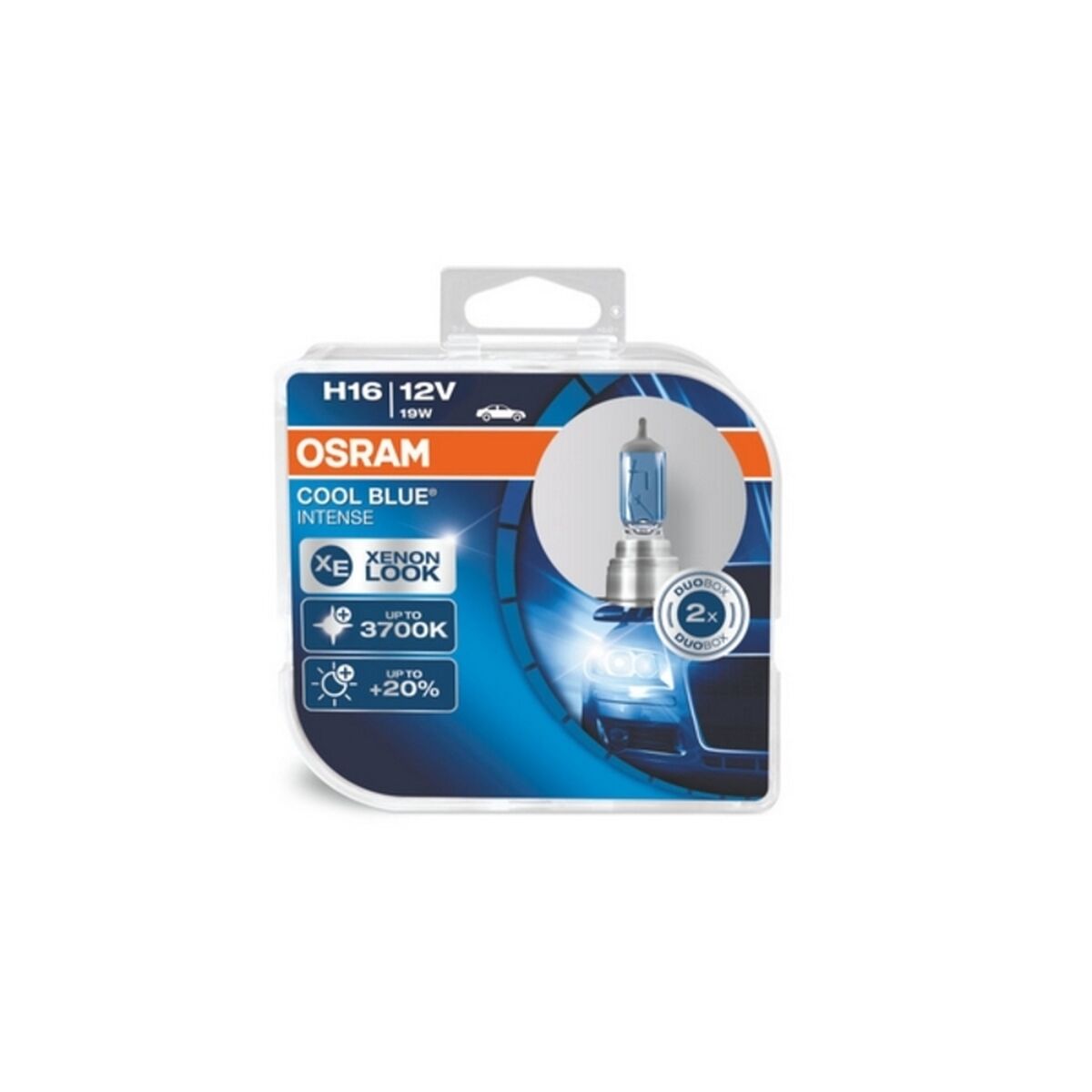 Glödlampa för bil OS64219CBI-HCB Osram OS64219CBI-HCB H16 12V 19W 3700K (2 Delar) - 7