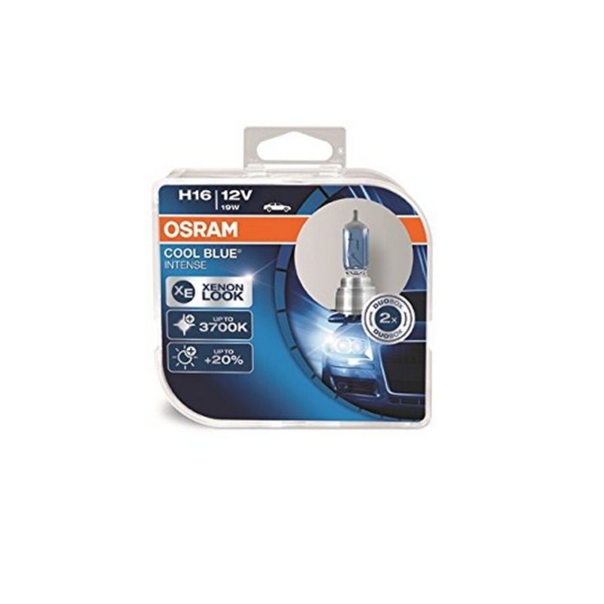 Glödlampa för bil OS64219CBI-HCB Osram OS64219CBI-HCB H16 12V 19W 3700K (2 Delar) - 9