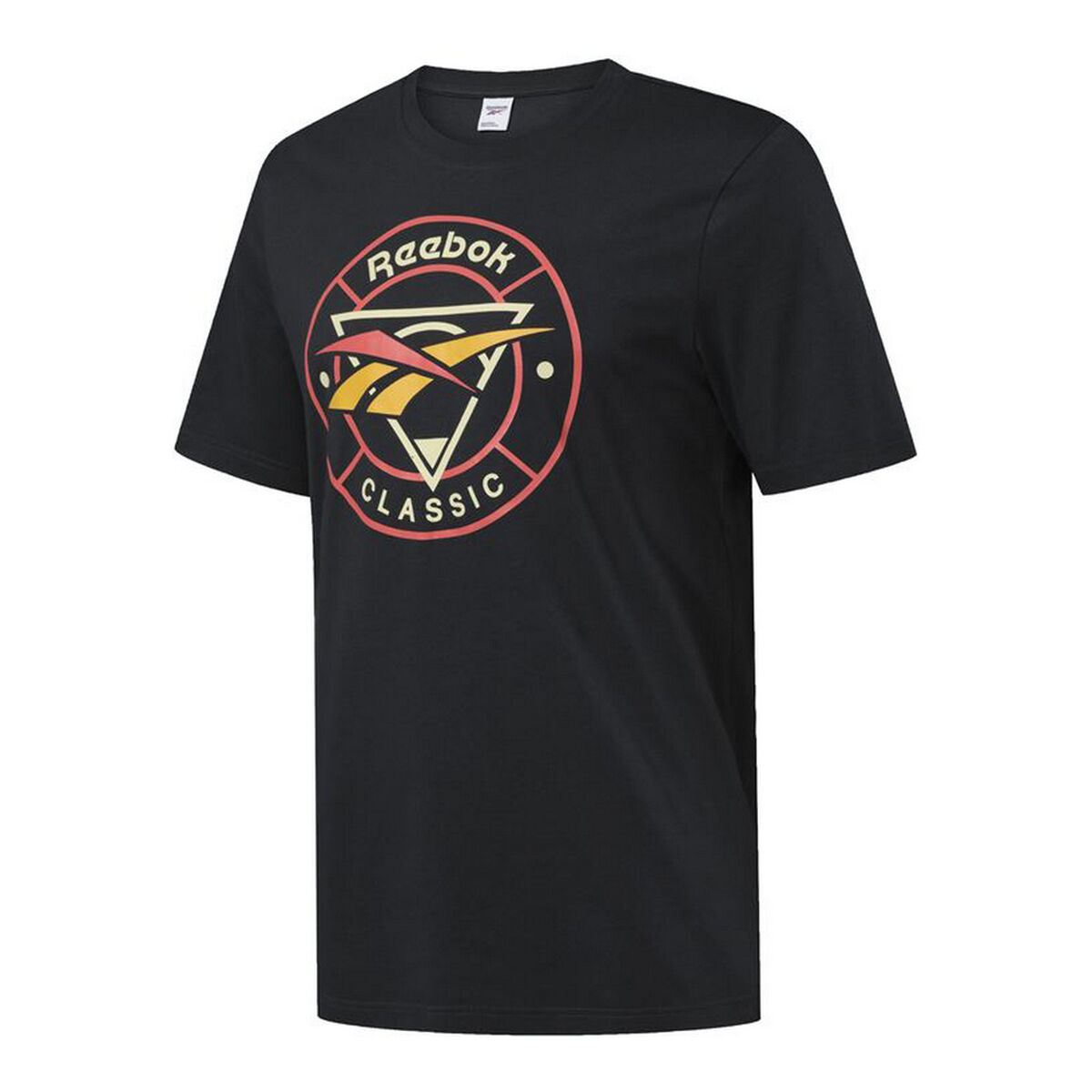 T-shirt med kortärm Herr Reebok  Classic Trail Svart - 4