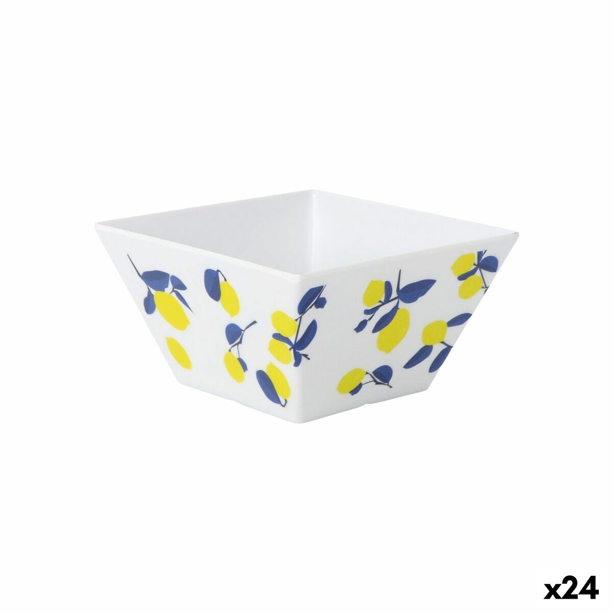 Snacksskål La Mediterránea Citron 13 x 13 x 7 cm (24 antal)