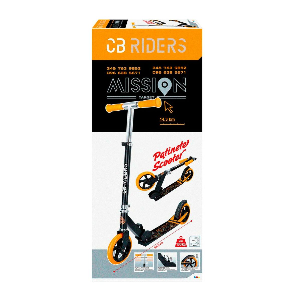 Skooter Eezi 54070 Orange - 4