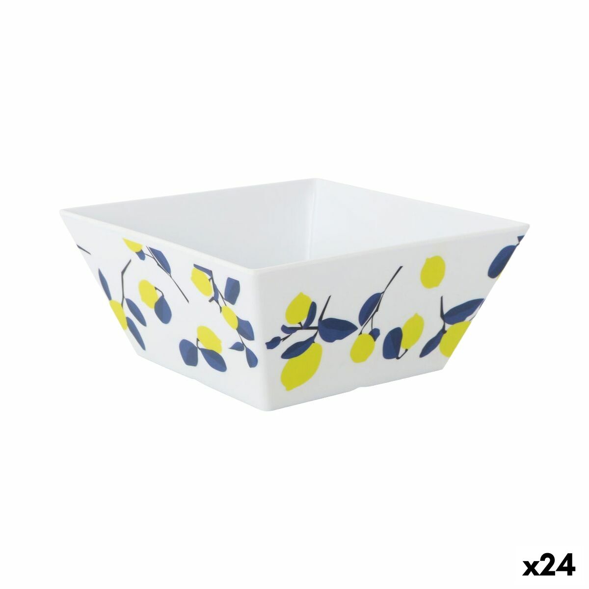 Snacksskål La Mediterránea Citron 18 x 18 x 8 cm (24 antal)