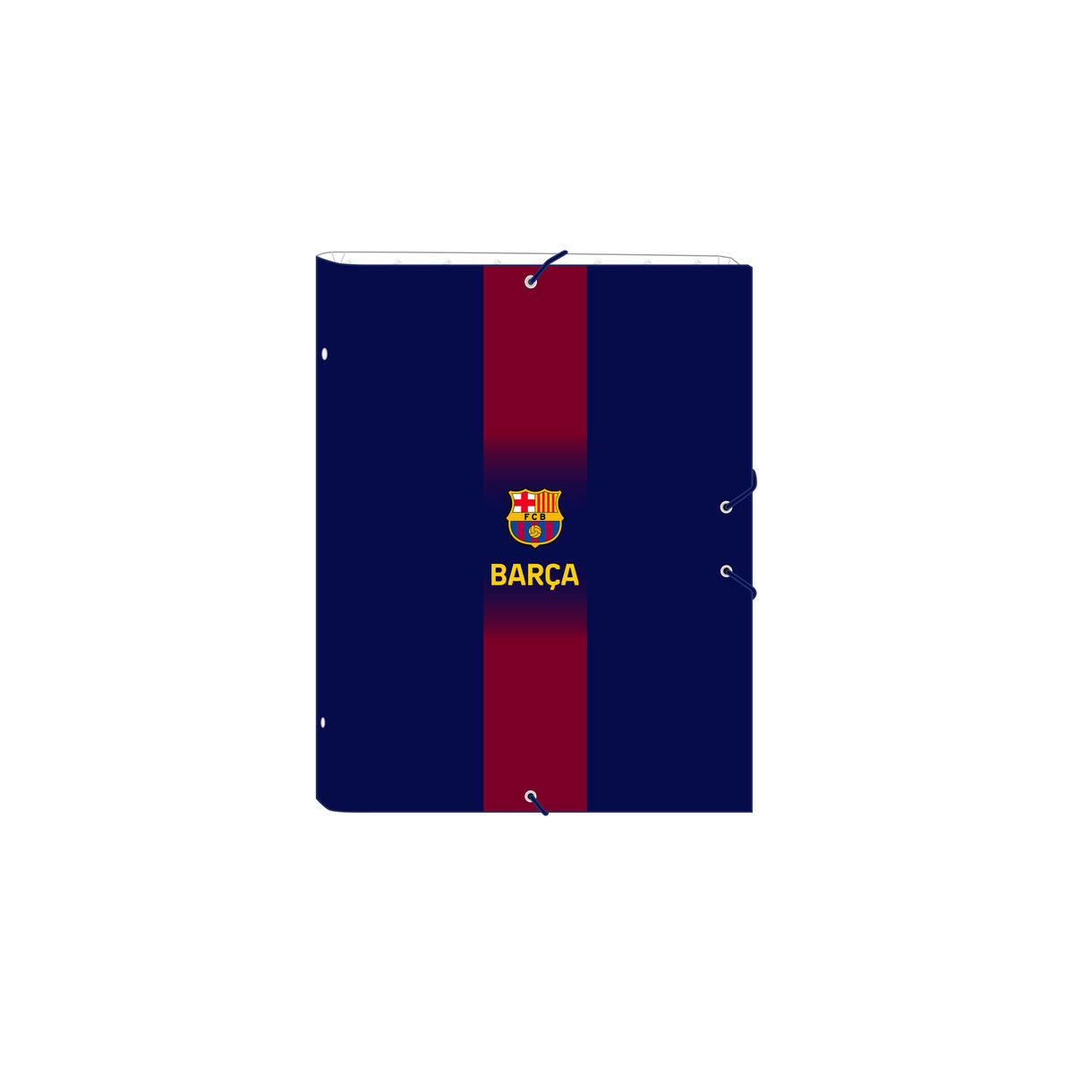 Ringpärm F.C. Barcelona Blå Rödbrun A4 26 x 33.5 x 4 cm