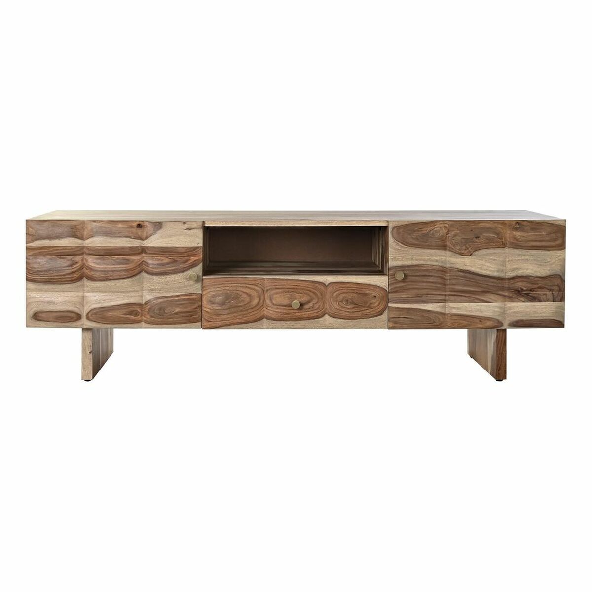 TV-möbler DKD Home Decor Vågor Brun Ljusbrun Trä 145 x 45 x 46 cm - 22