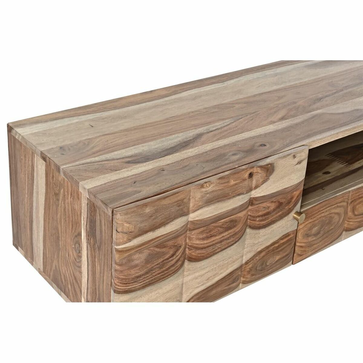TV-möbler DKD Home Decor Vågor Brun Ljusbrun Trä 145 x 45 x 46 cm - 18
