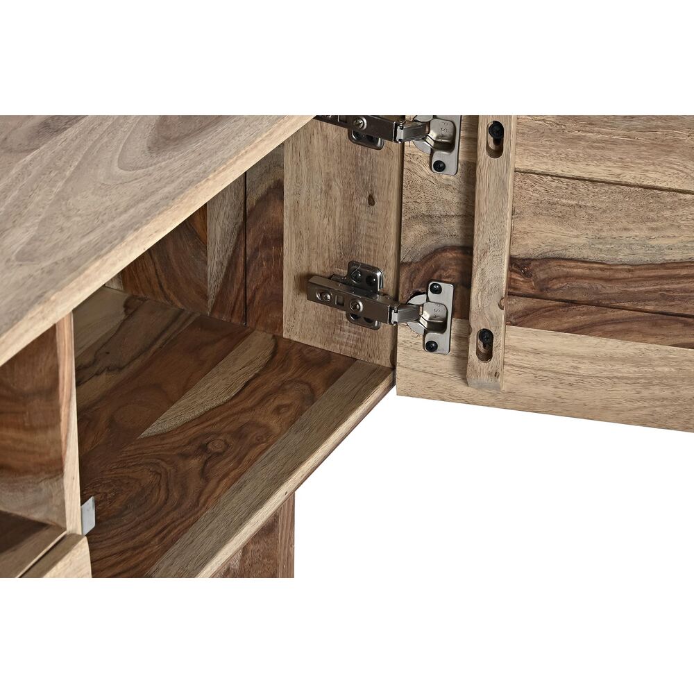 TV-möbler DKD Home Decor Vågor Brun Ljusbrun Trä 145 x 45 x 46 cm - 3