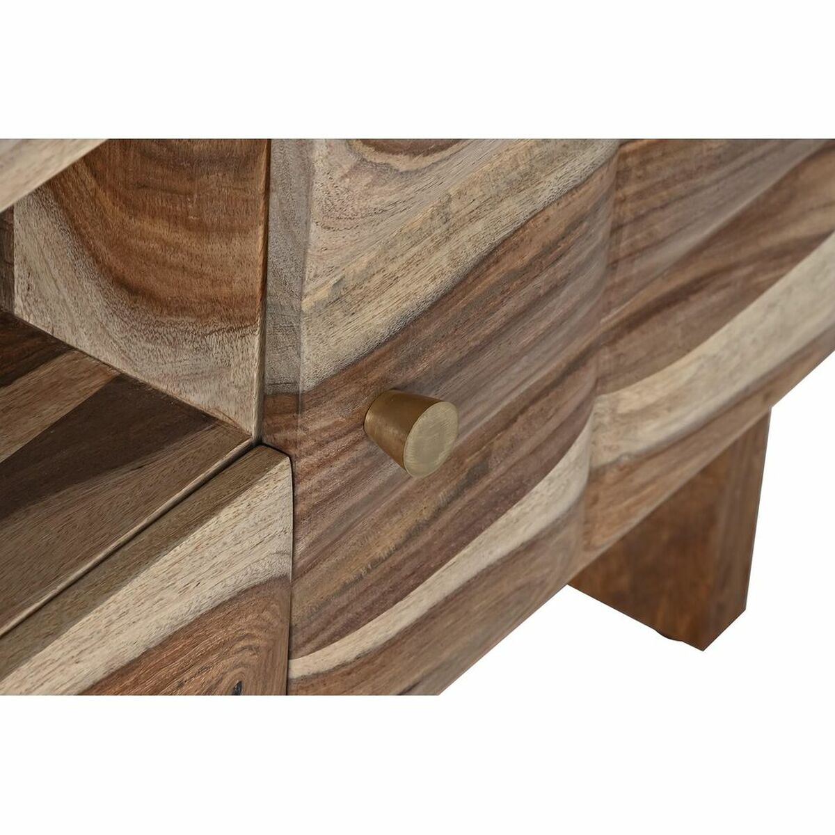 TV-möbler DKD Home Decor Vågor Brun Ljusbrun Trä 145 x 45 x 46 cm - 20
