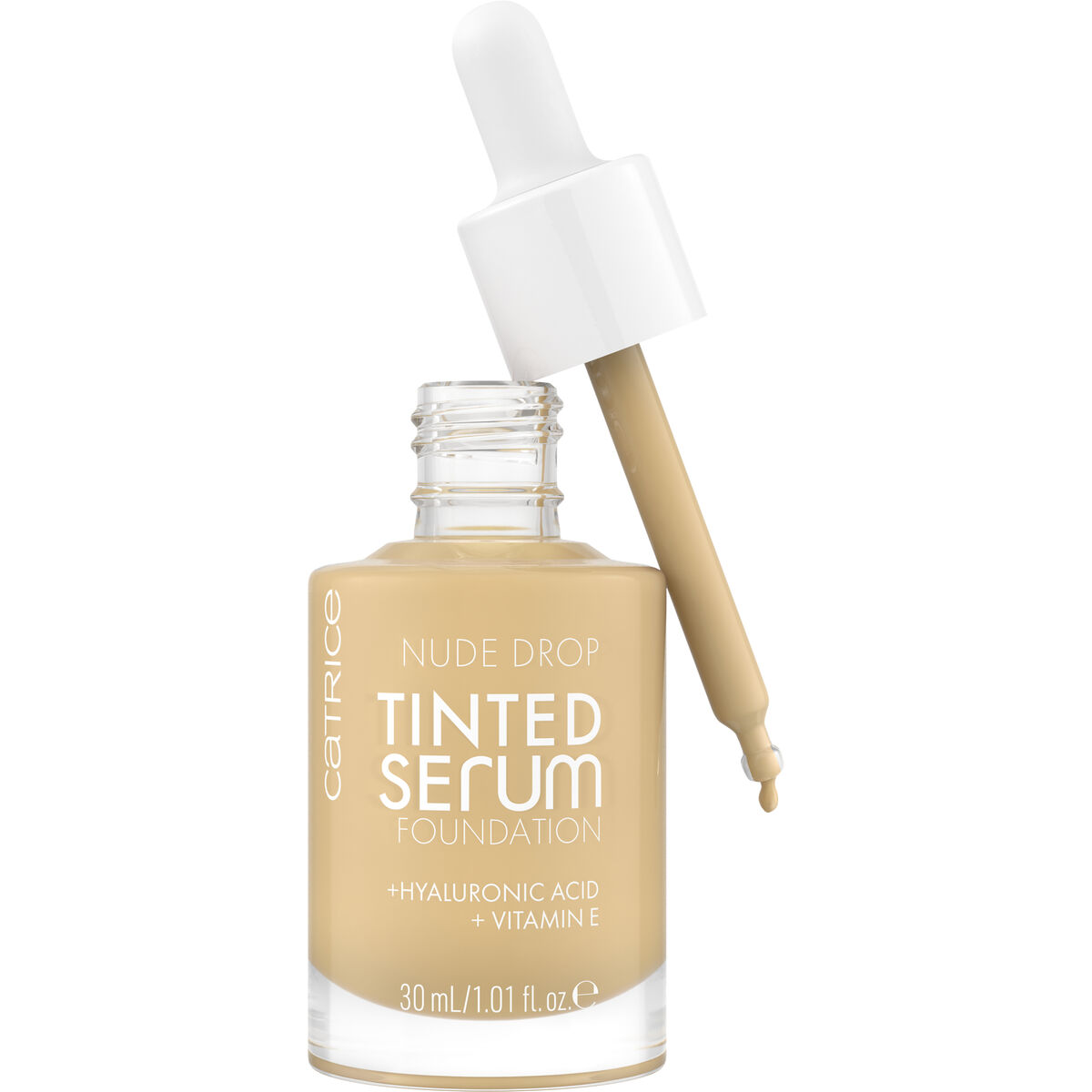 Flytande makeupbas Catrice Nude Drop Nº 020W 30 ml - 4