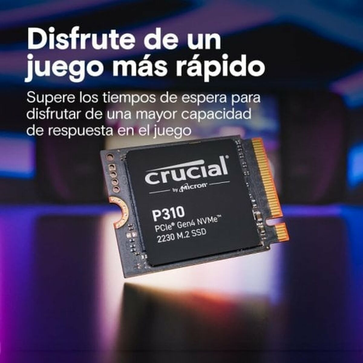 Hårddisk Crucial 2 TB - 4