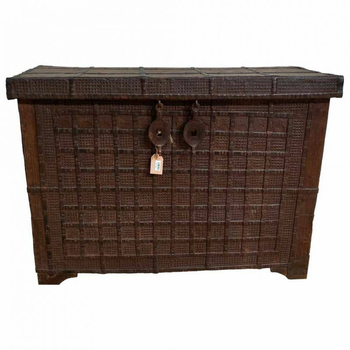 Koffert Alexandra House Living Brun Mangoträ 46 x 91 x 130 cm - 2