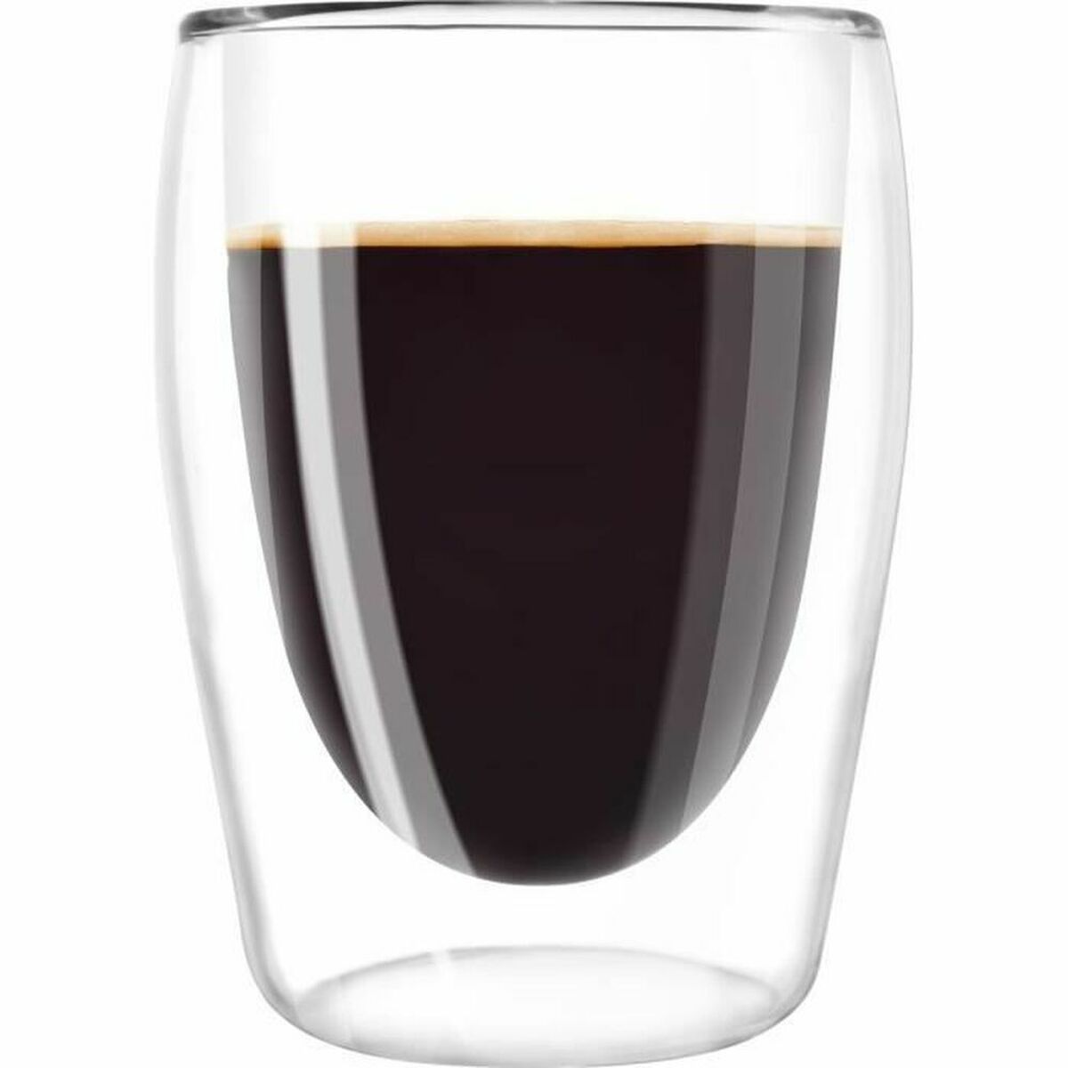 Glas Melitta Borosilikatglas 200 ml Transparent Kaffe/ Café (2 antal)