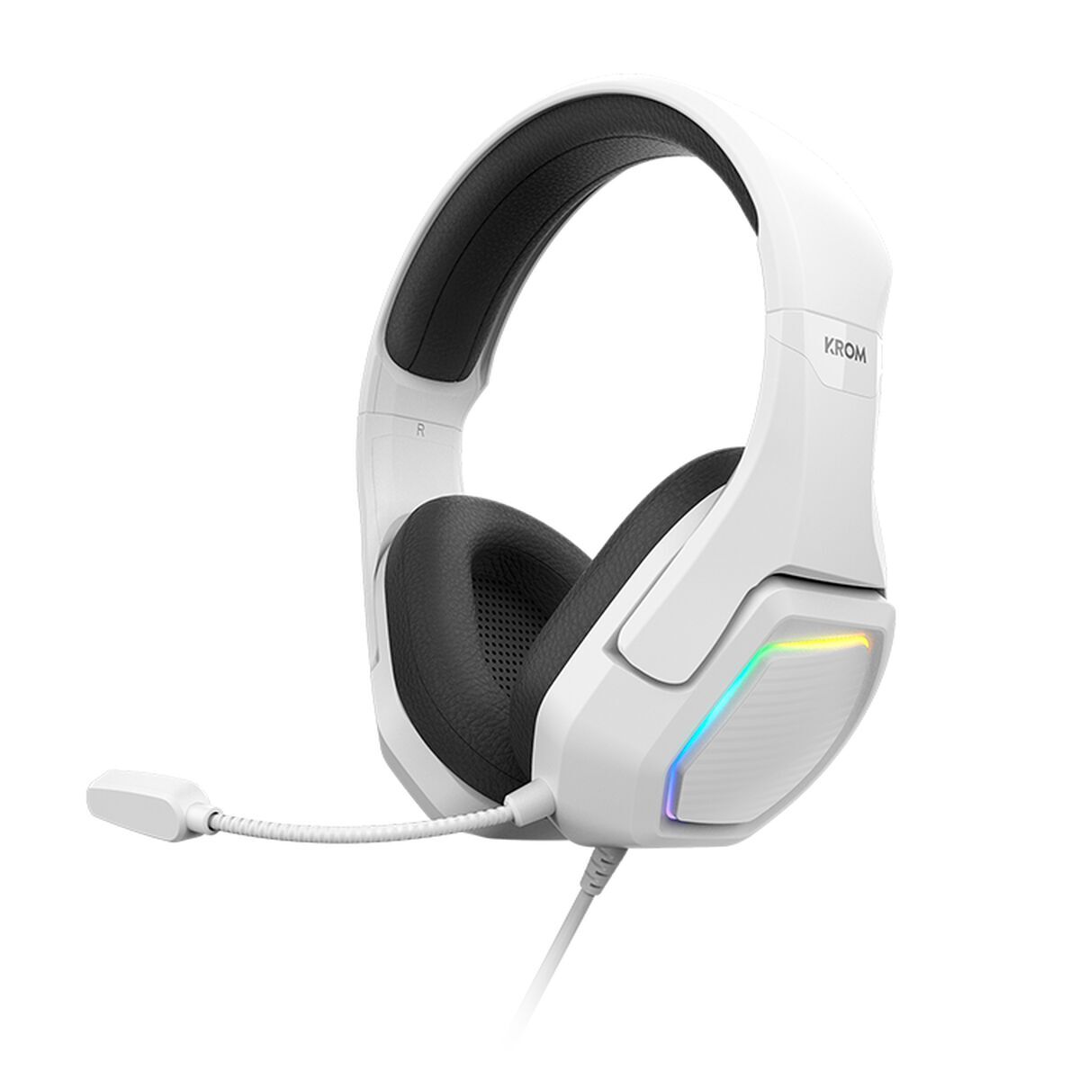 Bluetooth Huvudbands Hörlurar Krom NXKROMKOPA71WH Vit