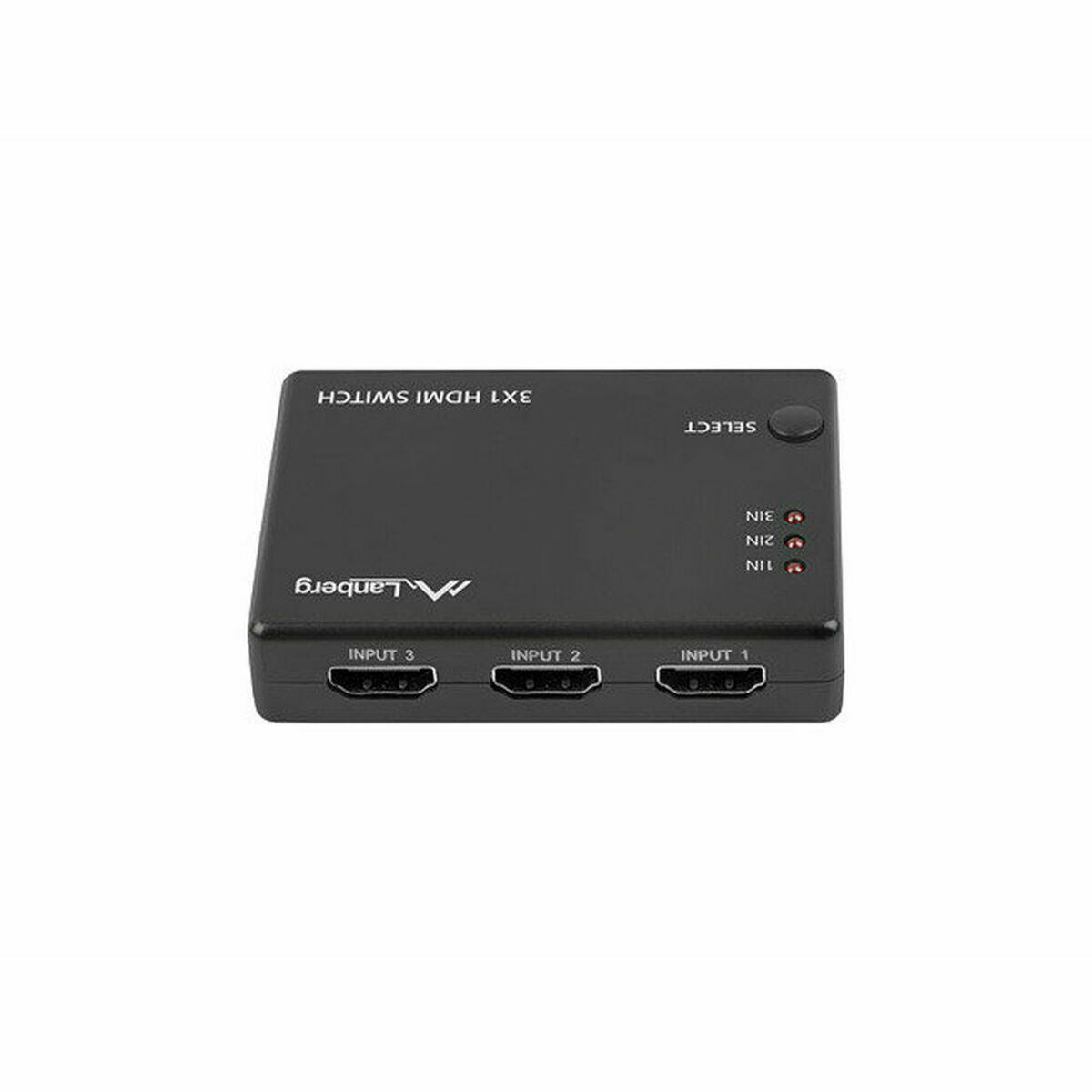 HDMI-Brytare Lanberg SWV-HDMI-0003 Svart 80 cm