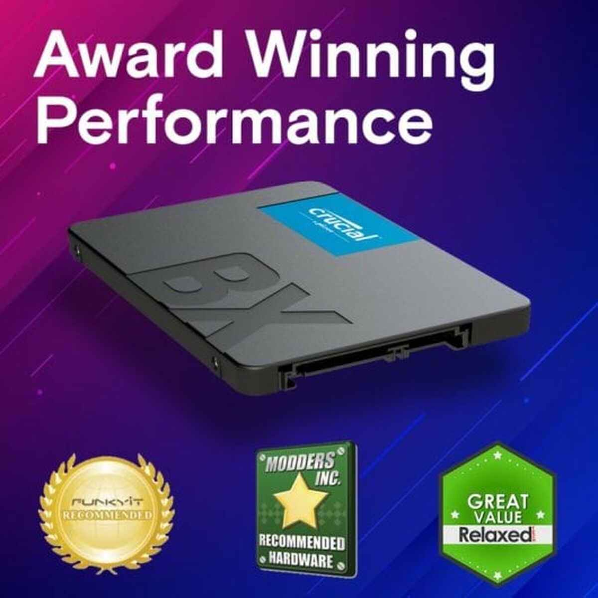 Hårddisk Crucial 4 TB HDD - 2