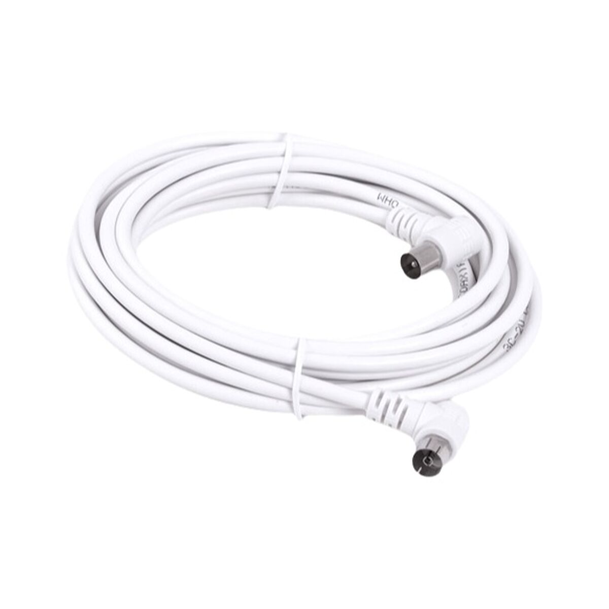 Koaxial TV-antenn Axil MP0705C Vit 5 m